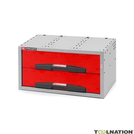 Facom F50000051 Matrix Low Cabinet mit 2 Schubladen 742 mm - 1