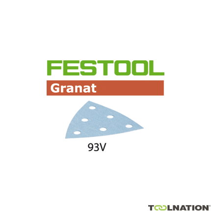 Festool Accessoires 497397 Granat Schuurbladen STF V93/6 P220 GR /100 - 1