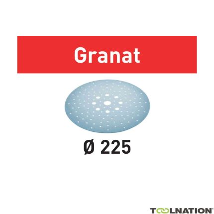 Festool Zubehör 205655 Schleifscheibe Granat STF D225/128 P80 GR/25 - 2