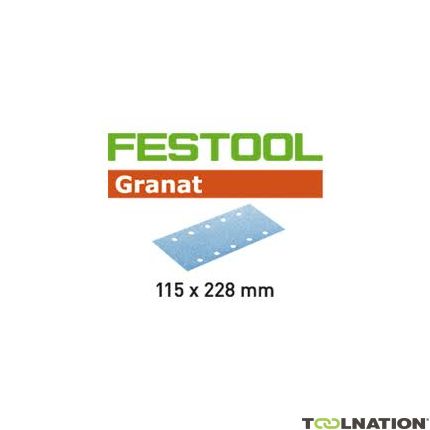Festool Zubehör 498945 Schleifstreifen STF 115X228 P60 GR/50 - 1