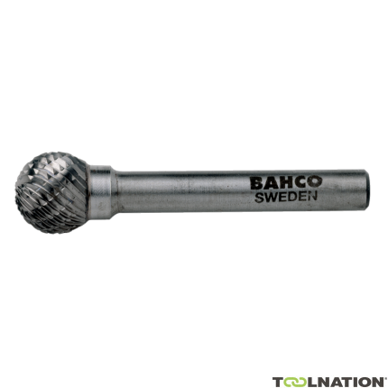 Bahco D1211C06 12 mm x 11 mm Rotorfräser aus Hartmetall für Metall, grob 16 TPI 6 mm - 1
