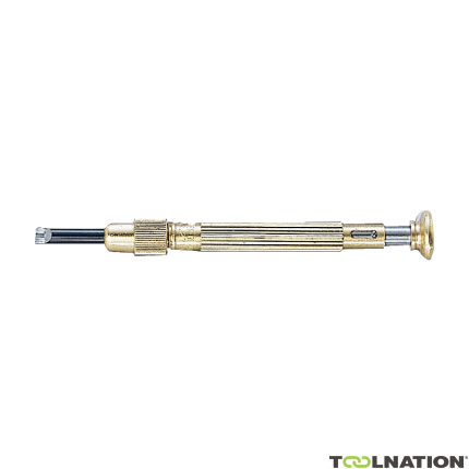 Bahco 2784-4.5 Uhrmacher-Schraubendreher für Schlitzschrauben mit Präzisionsgriff 4,5 × 110 mm - 1