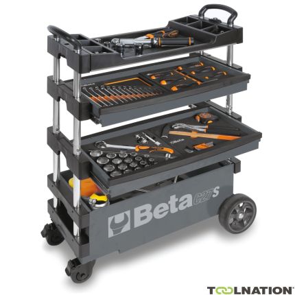 Beta 027000202 C27S-G Zusammenklappbarer Werkzeugwagen für mobiles Arbeiten - 6