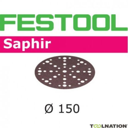 Festool Accessoires 575194 Schuurschijven Saphir STF-D150/48 P24 SA/25 - 1