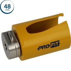 ProFit 09081048 Mehrzweck-Lochsäge 48 mm mit integriertem Adapter
