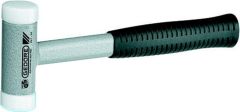 Gedore 8829330 Rückschlagfreier Schonhammer Durchmesser 60 mm, Stahlrohrstiel