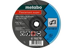 Metabo 616279000 Schleifscheibe Ø 230x6,0x22,2 Stahl Flexiamant super