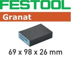 Festool Zubehör 201080 Schleifblock 69x98x26 36 GR/6 Granat
