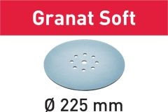 204222 Schleifscheibe Granat Soft STF D225 P100 GR S/25