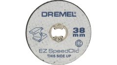 Dremel 2615S456JC EZ SpeedClic Metalltrennscheiben 38 mm 5er-Pack (SC456)