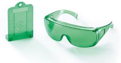 Flex-tools Zubehör 500763 TC-LG-GL Laserzieltafel und Schutzbrille, grün