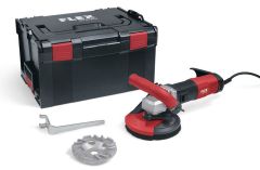 Flex-tools 504971 LDE 16-8 125 R, Kit TH-Jet Sanierungsschleifer für randnahes, staubfreies Schleifen, 125 mm