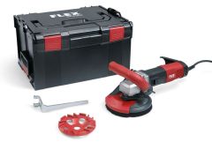 Flex-tools 504998 LDE 16-8 125 R, Kit E-Jet Sanierungsschleifer für randnahes, staubfreies Schleifen, 125 mm