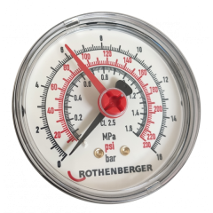 61316 Manometer 0 - 16 bar RP50 mit Dichtung