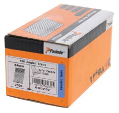 Paslode Bevestiging 650232 AF16 x 64 mm Afwerknagels schuine strip verzinkt 2000 stuks