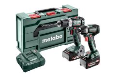 Metabo Combo Set 2.8.3 18V 5.2Ah/2.0Ah Li-Ion - BS18 L BL Akku-Bohrmaschine + SSD18 LT 200 BL Schlagschrauber 685195000