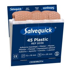 Salvequick 9.95.43.350.30 Salbenquick-Nachfüllpackung 6036 (6 x 40 Stück)