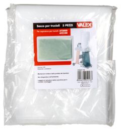Valex V1350116 Plastikbeutel für Späneabsauger 65 Liter 5 Stück