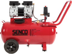 Senco AFN0039EU AC20250BL-EU Ölfreier, leiser Kompressor 50 Liter