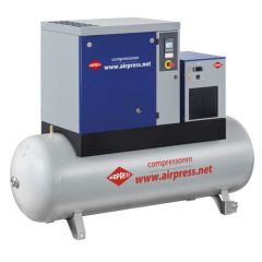 Airpress 364960 Schroefcompressor APS 20 Basic Combi Dry 10 bar 20 pk/15 kW 1680 l/min 500 l