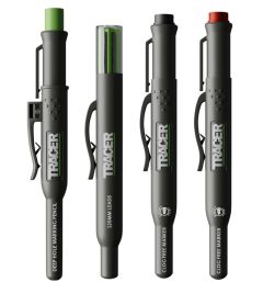 AMK 4 Marking Kit - Deep Hole Pencil, ALH1 Ersatzstifte und 2 Marker mit Holster