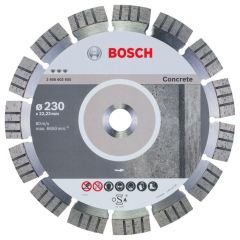 Bosch Blau Zubehör 2608602655 Diamanttrennscheibe Best for Concrete 230 x 22,23 x 2,4 x 15 mm