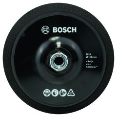 Bosch Blau Zubehör 2608612027 Stützscheibe für Polierer M14 150 mm Klettverschluss