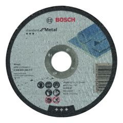 Bosch Blau Zubehör 2608603166 Trennscheibe gerade Standard for Metal A 30 S BF, 125 mm, 22,23 mm, 2,5 mm
