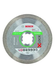 Bosch Blau Zubehör 2608615136 X-LOCK Diamanttrennscheibe Standard for Ceramic 110 x 22,23 x 1,6 x 7,5 110 x 22,23 x 1,6 x 7,5 mm
