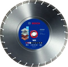 Bosch Blau Zubehör 2608900668 Expert MultiMaterial Diamanttrennscheiben, 450 x 25,40 x 3,3 x 12 mm