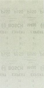 Bosch Blau Zubehör 2608900764 Expert M480 Schleifnetz für Schwingschleifer, 115 x 230 mm, G 150, 10-tlg.