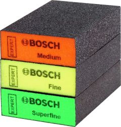 Bosch Blau Zubehör 2608901175 Expert S471 Standard Block, 69 x 97 x 26 mm, M, F, SF, 3-tlg.