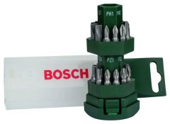 Bosch Grün Zubehör 2607019503 25-teiliges "Big-Bit" Schrauberbit-Set
