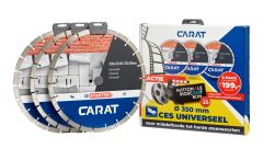 Carat CES3504A23 Diamant-Sägeblatt-Set Universal CE Starter 350 x 25,40