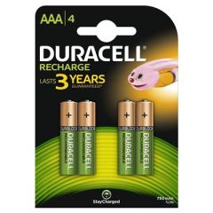 Wiederaufladbare Batterien Plus AAA 4pcs.