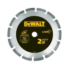 DeWalt Zubehör DT3740-XJ Diamanttrennscheibe 115 x 22,2 mm trocken für Baustoffe/Beton