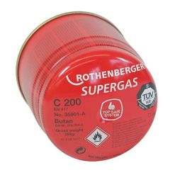 Rothenberger 035901-A Supergas C 200 TSS mit Sicherheitssystem, Sprachversion A