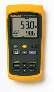 Fluke 1281139 52-2 50HZ Digitales Thermometer - 2 Kanäle