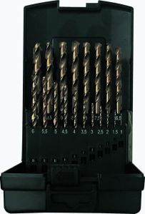 Projahn 67319 Kunststoffkassette HSS-Co 19tlg, 1-10/0,5mm BASIC
