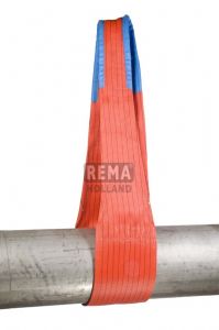 Rema 1211261 S1-PE-10M Polyester-Hebeband mit verstärkten Schlaufen 10,0 mtr 10000 kg