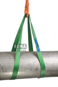 Rema 1212081 S2-PE-5M Polyester-Endlos-Flachbandschlinge 5,0 mtr 2000 kg