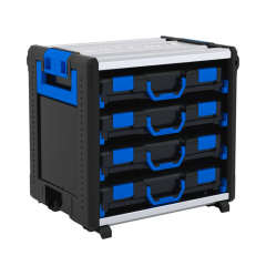 WorkMo 24-500 mit 8 Kofferführungen inkl. BOXXen