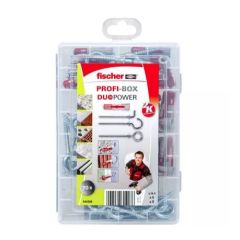 Fischer 544399 Profi-Box DuoPower-Stecker mit Haken