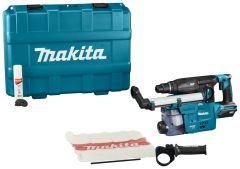 Makita HR008GZ03 Kombihammer SDS-Plus mit Staubabsaugung 40V Max ohne Batterien und Ladegerät im Koffer