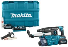 Makita HR008GM202 Kombi-Hammer SDS-Plus mit Staubabsaugung 40V Max 4.0Ah Li-Ion im Koffer