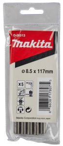 Makita Zubehör D-06513 Metallbohrer HSS-G 8,5 x 117 mm pro 10 Stück