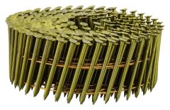 Makita Zubehör F-30810 Nägel auf Rolle 2,5 x 45 mm Galva Glatt / gelb beschichtet 10800 Stück