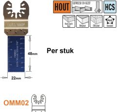 CMT OMM02-x1 Multitool Sägeblatt für Holz 22 mm 1 Stück