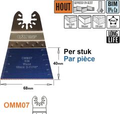 CMT OMM07-x1 Multitool Sägeblatt für Holz 68 mm 1 Stück