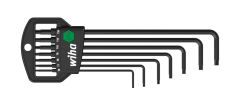 Wiha 33753 Stiftschlüssel Set im Classic Halter TORX® MagicSpring® 7-tlg. schwarzoxidiert